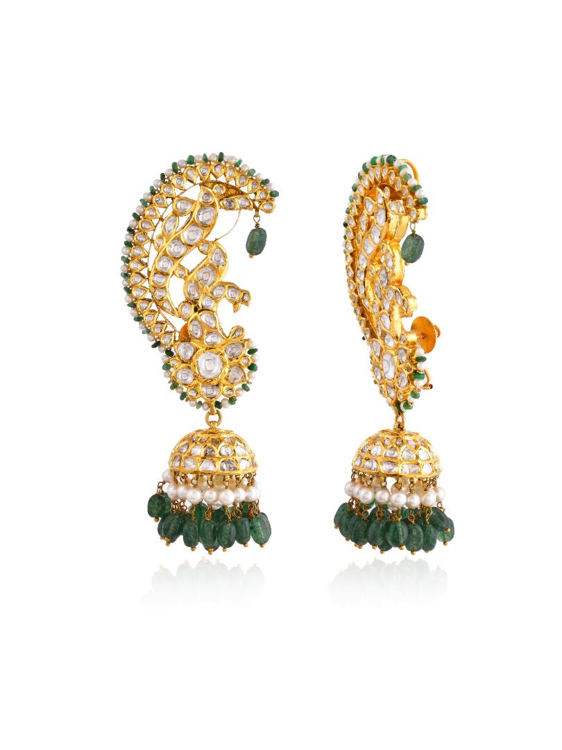 Zoya jadau earrings