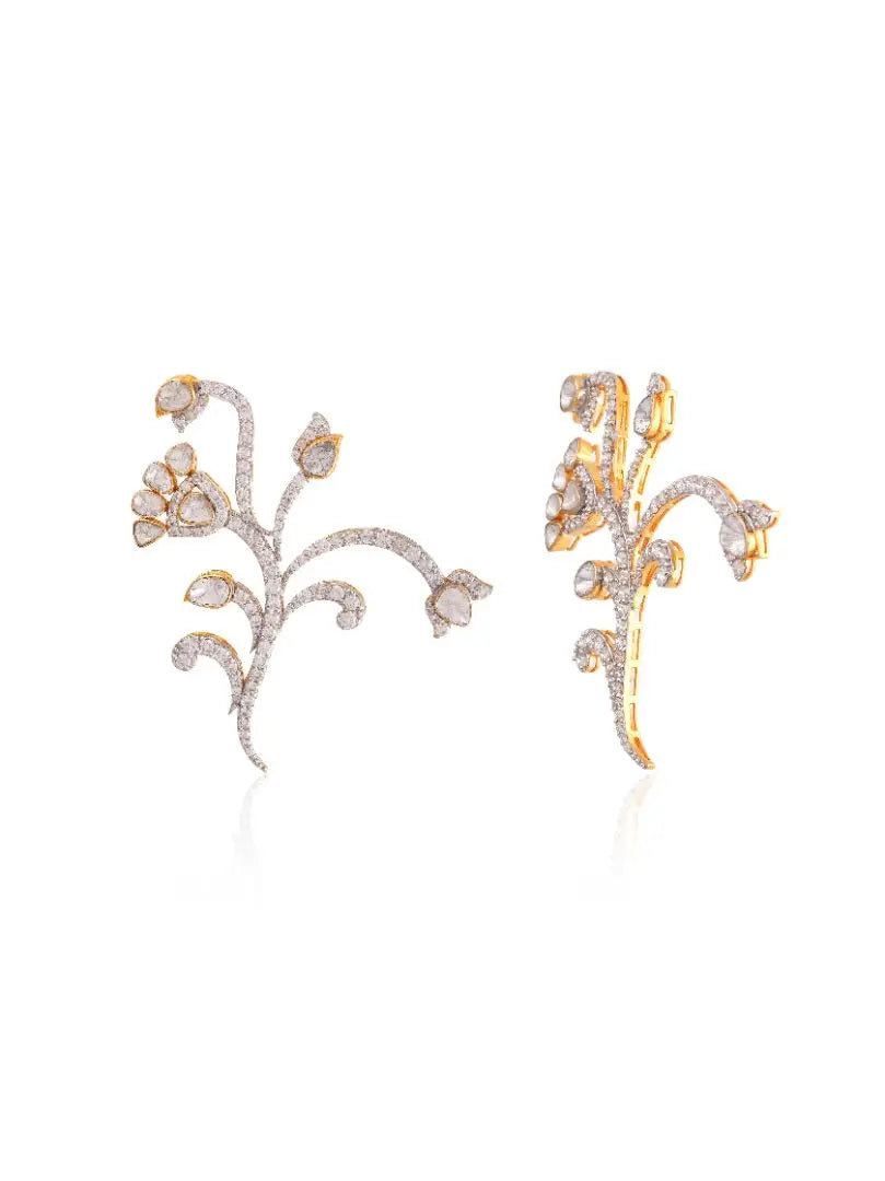 Maya diamond earrings