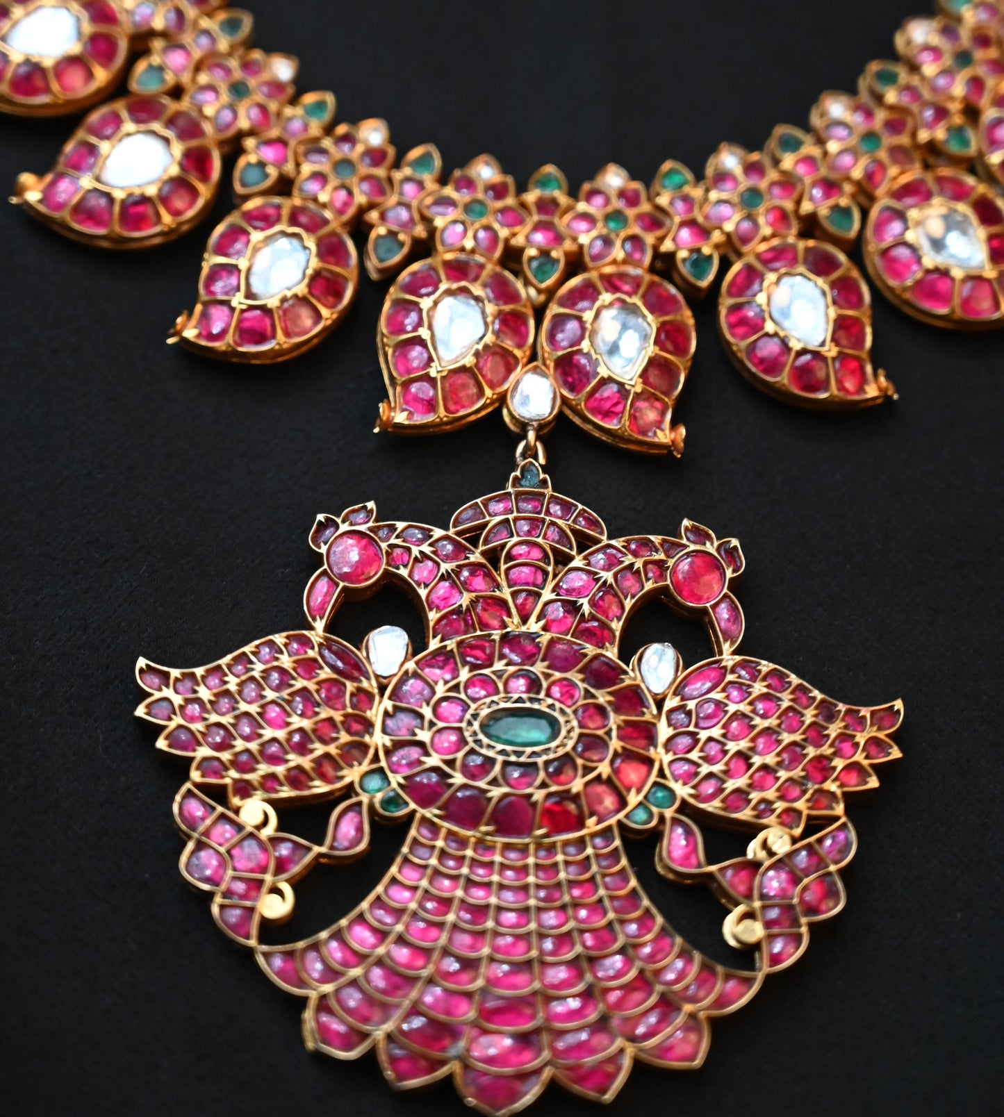 Air Setting™ Double-Sided Polki Necklace – Kala Johare