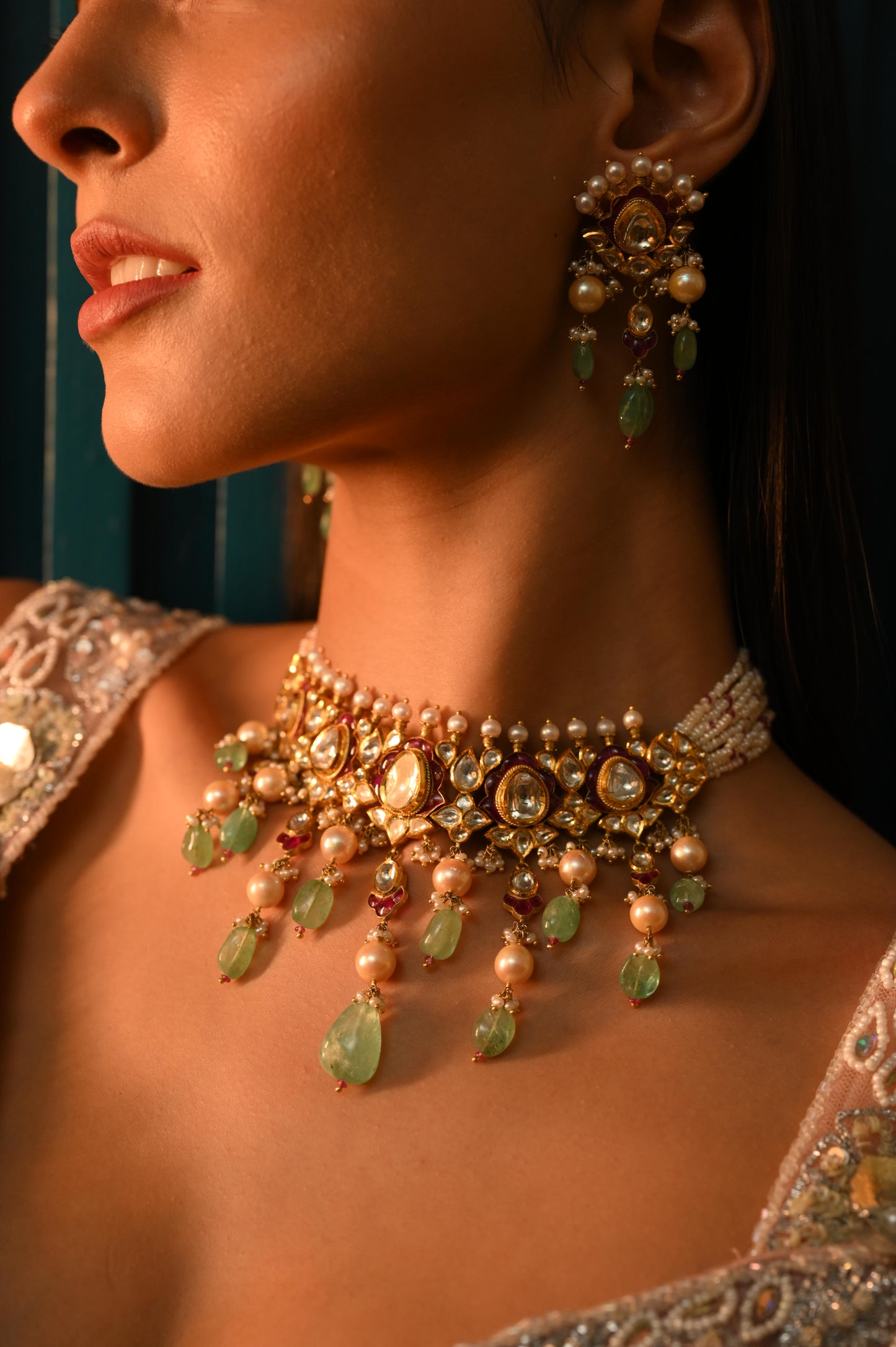 Modern Polki (Necklace)