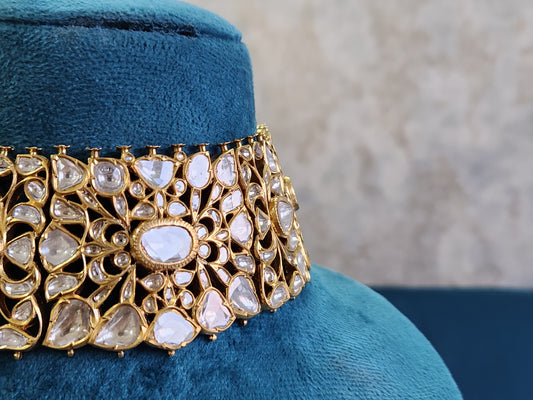 From Raw Diamonds to Regal Adornments: The Intricate Process of Creating Polki Jewelry