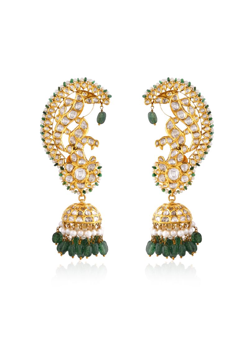 Zoya jadau earrings