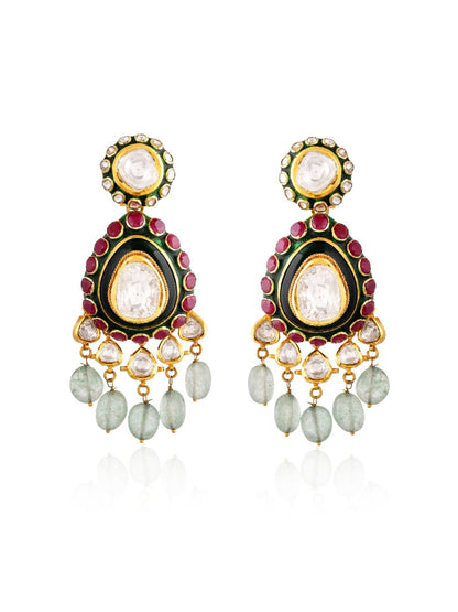 Mayuri polki earrings