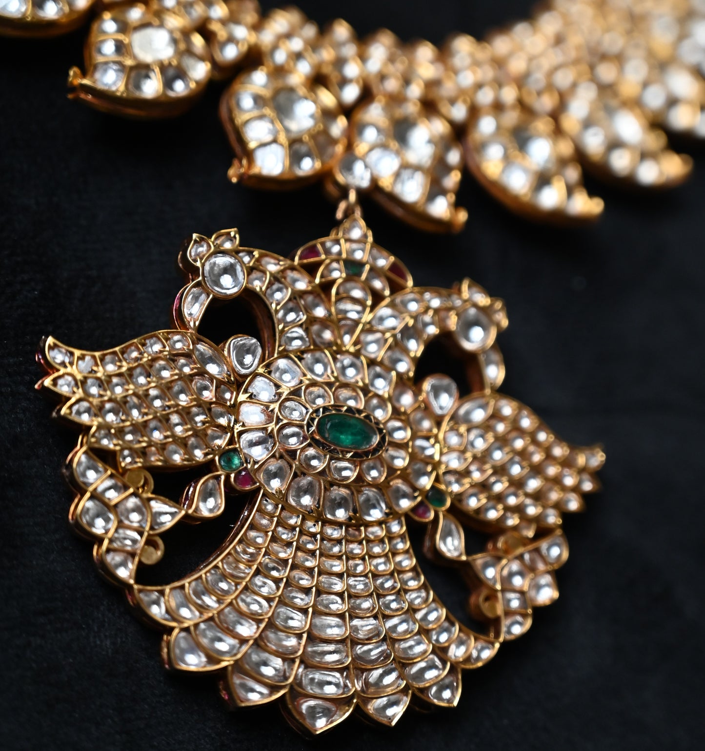 Air Setting™ Double-Sided Polki Necklace – Kala Johare