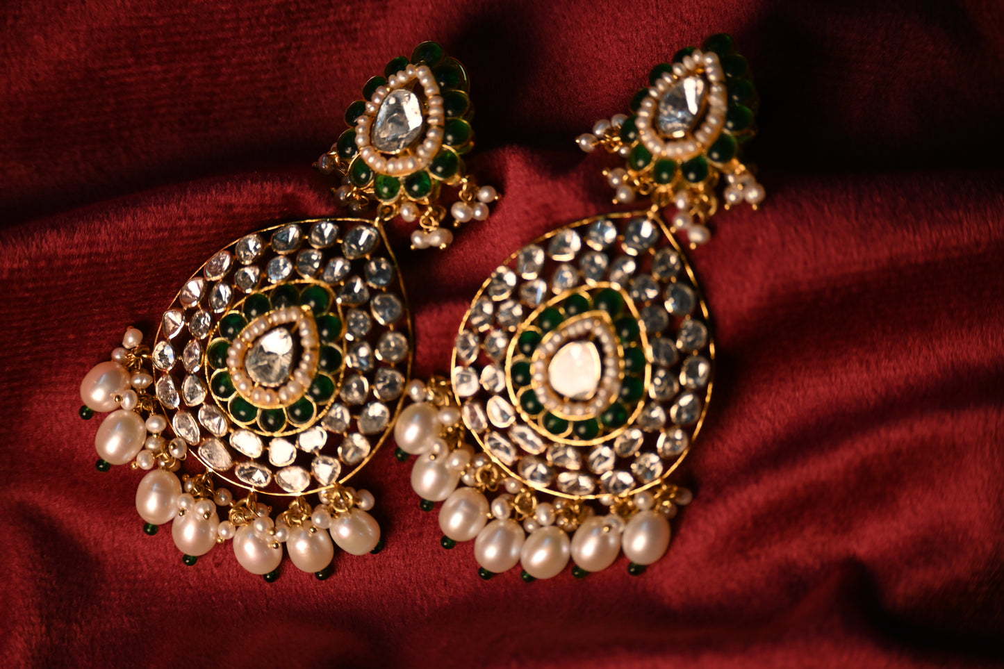 Tajsi polki earrings