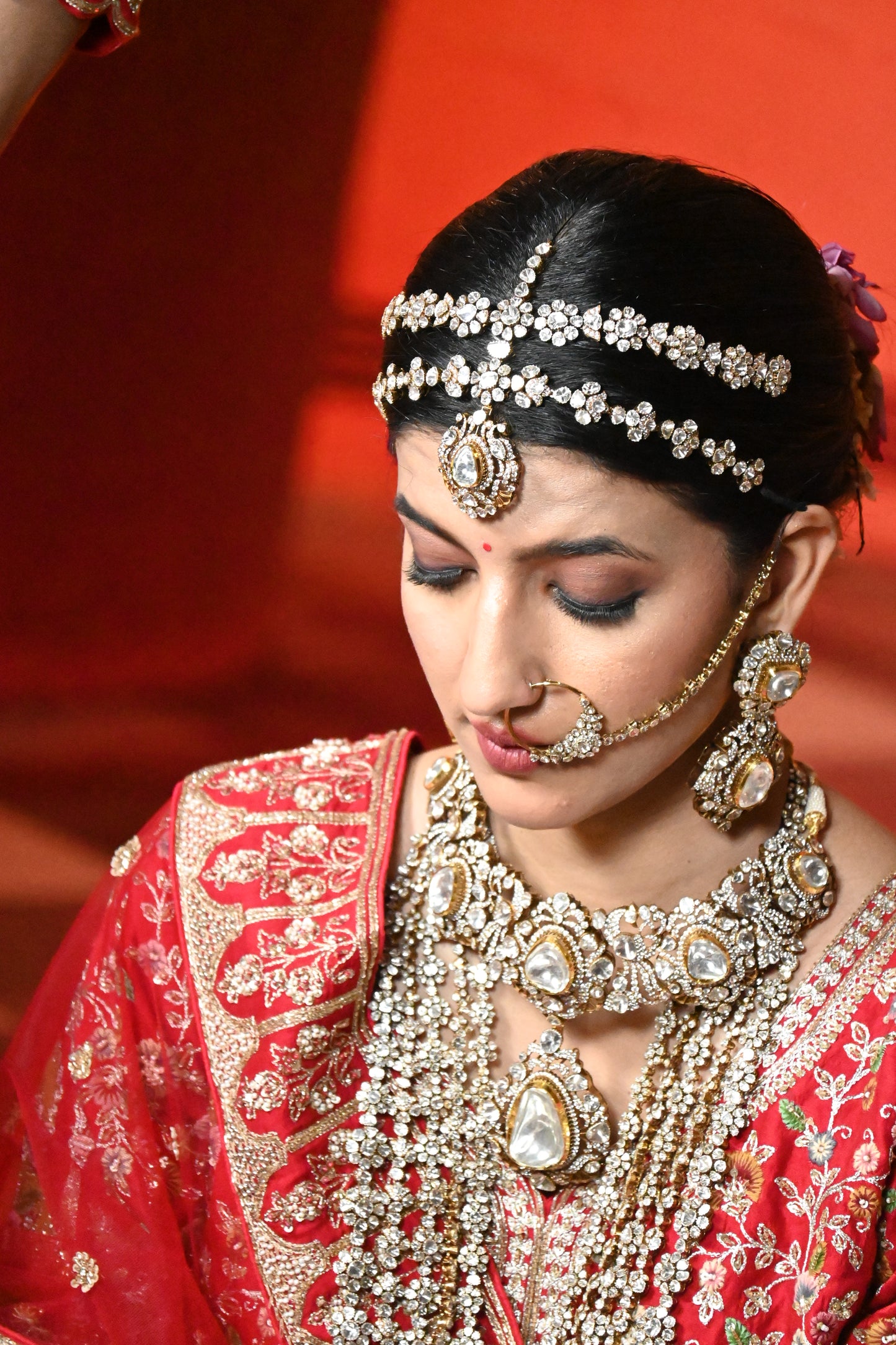 Mehrom polki shahi necklace