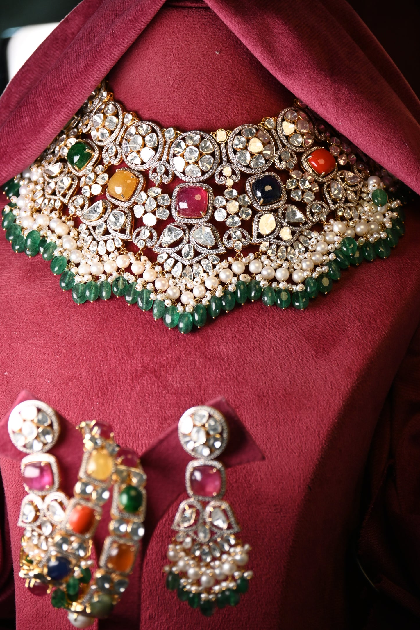 Navratan polki chokar