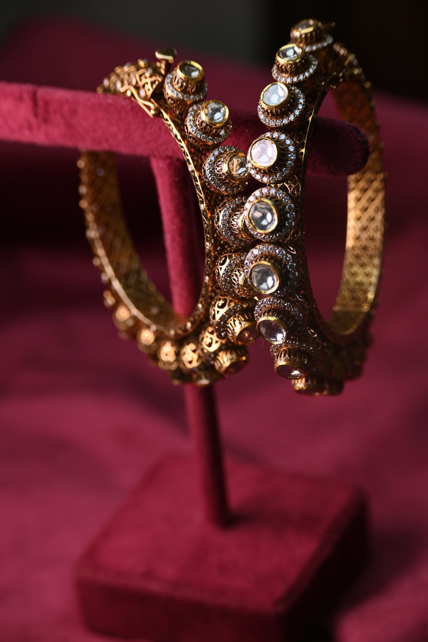 Shahi polki kada bracelet