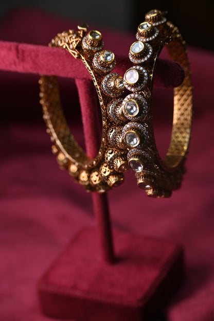 Shahi polki kada bracelet
