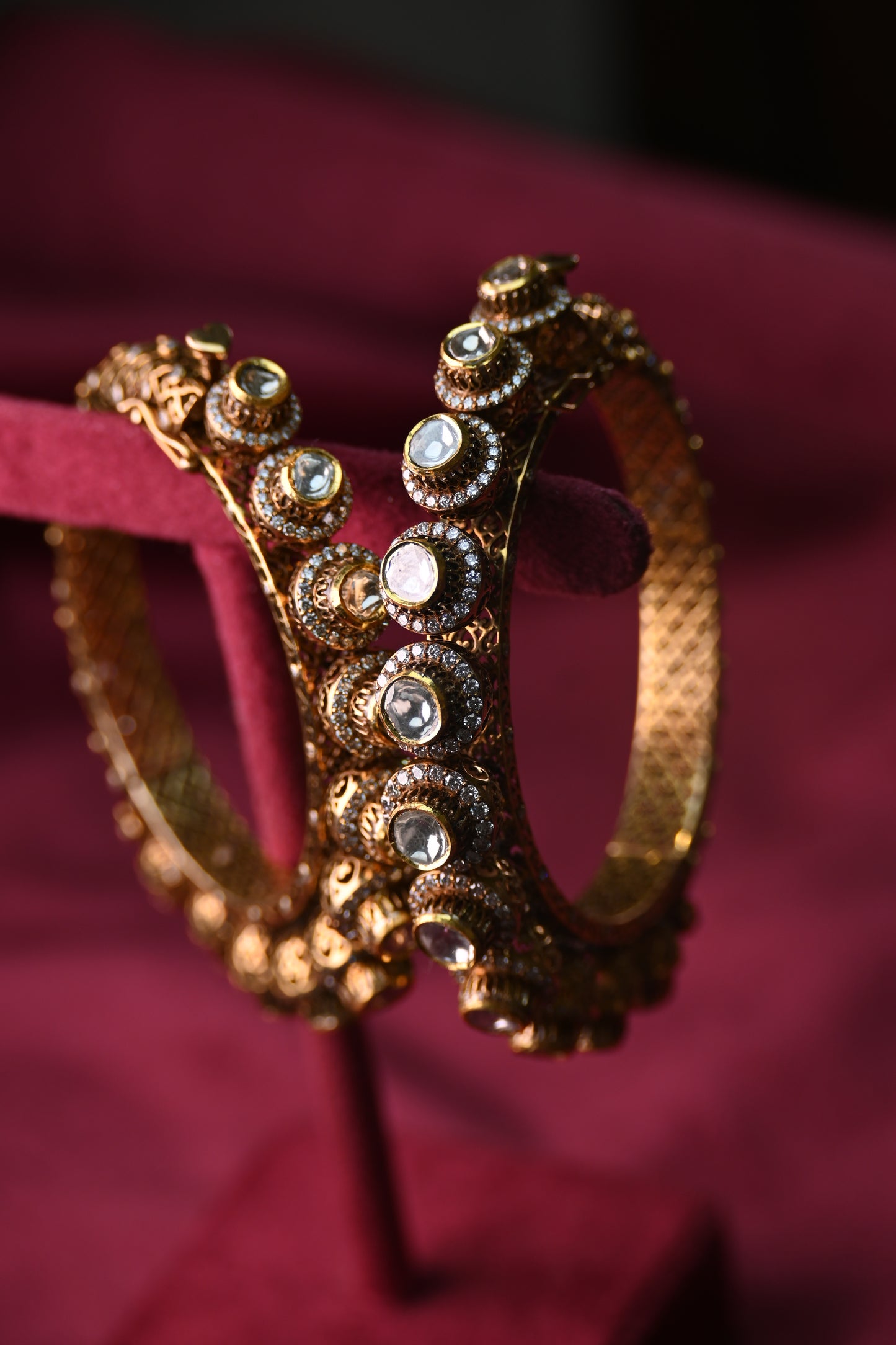 Shahi polki kada bracelet