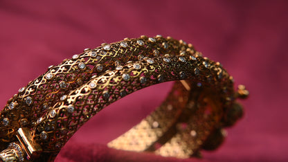 Shahi polki kada bracelet