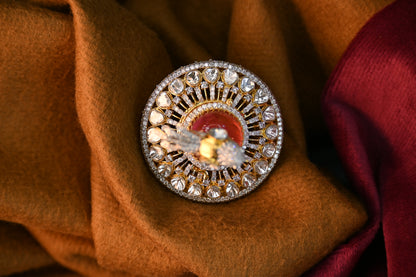 Peehu polki ring