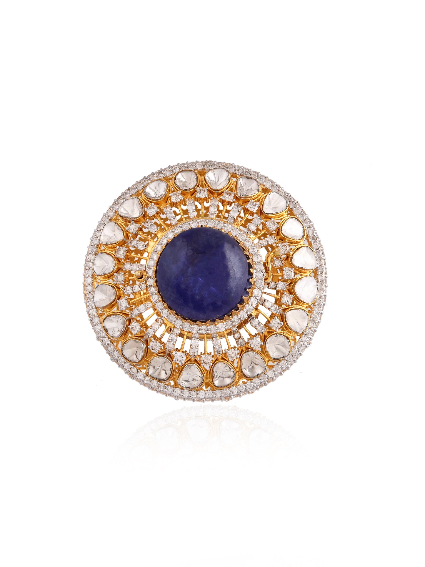 Vajra tanzanite ring