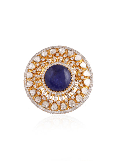 Vajra tanzanite ring