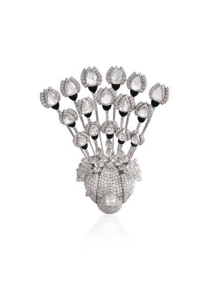 Diamond Peacock ring