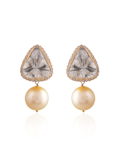 Sanaani pearl earrings