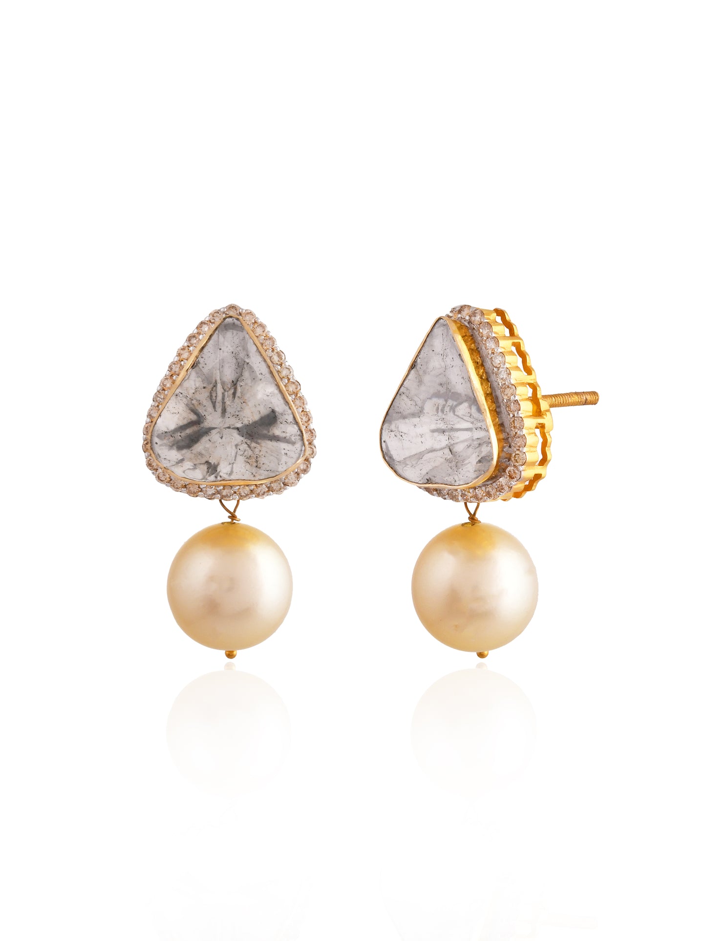 Sanaani pearl earrings