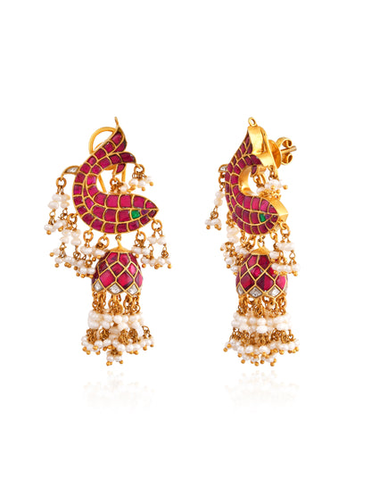 Jal pari earrings