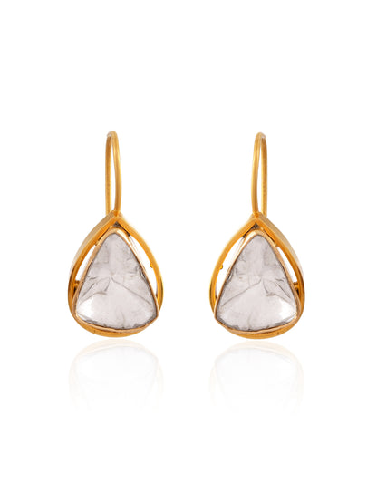 Ojas orb polki earrings