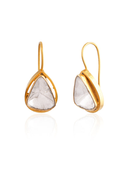 Ojas orb polki earrings