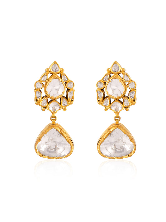 Indrani jadau earrings