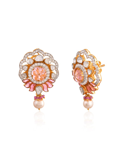 Devika earrings (Tourmaline)