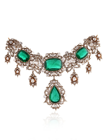 Tarangini emerald chokar