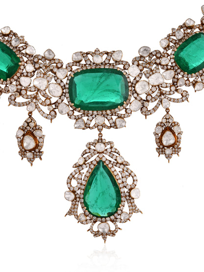 Tarangini emerald chokar