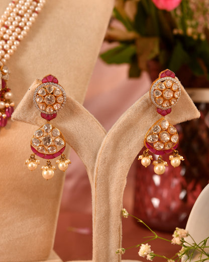 Mogra diamond earrings