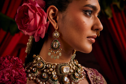 Mayuri polki earrings