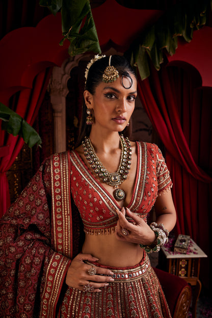 Chandrika polki necklace