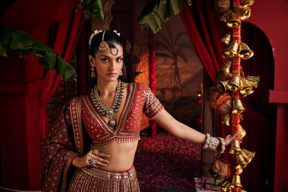 Chandrika polki necklace