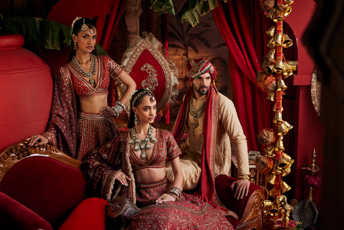 Noor e chandani polki necklace