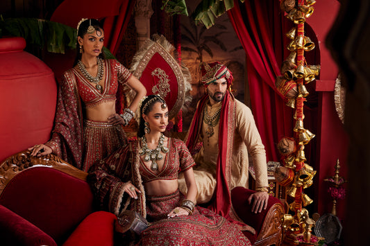 Noor e chandani polki necklace