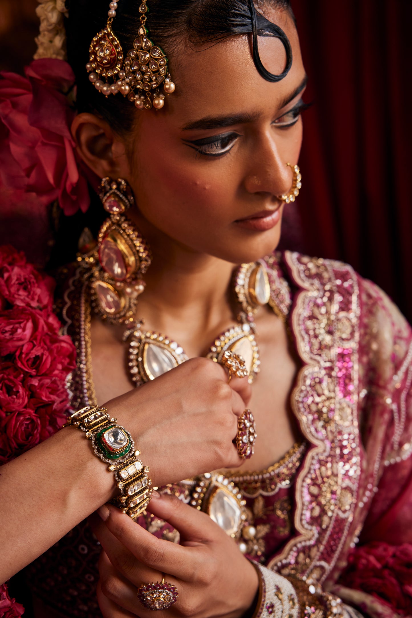 Jadau charm Bracelet