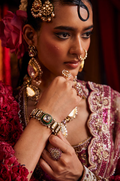 Jadau charm Bracelet