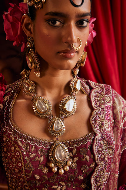 Gulbhaar kilwas necklace