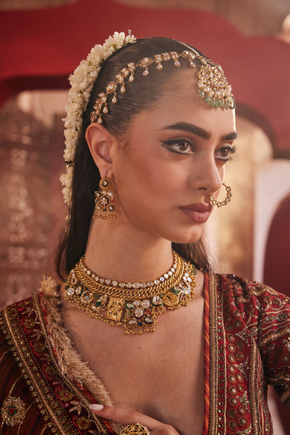 Prakriti gold chokar