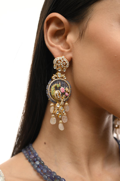 The Love of Peacock (Earrings)
