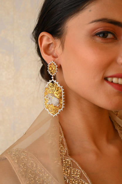 The Golden Elephant (Earrings)