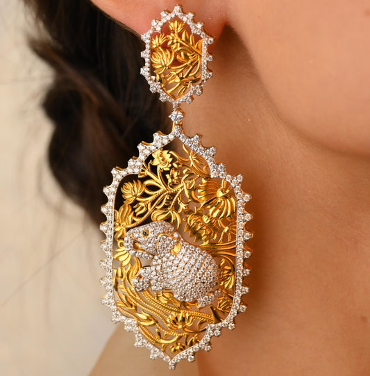 The Golden Elephant (Earrings)