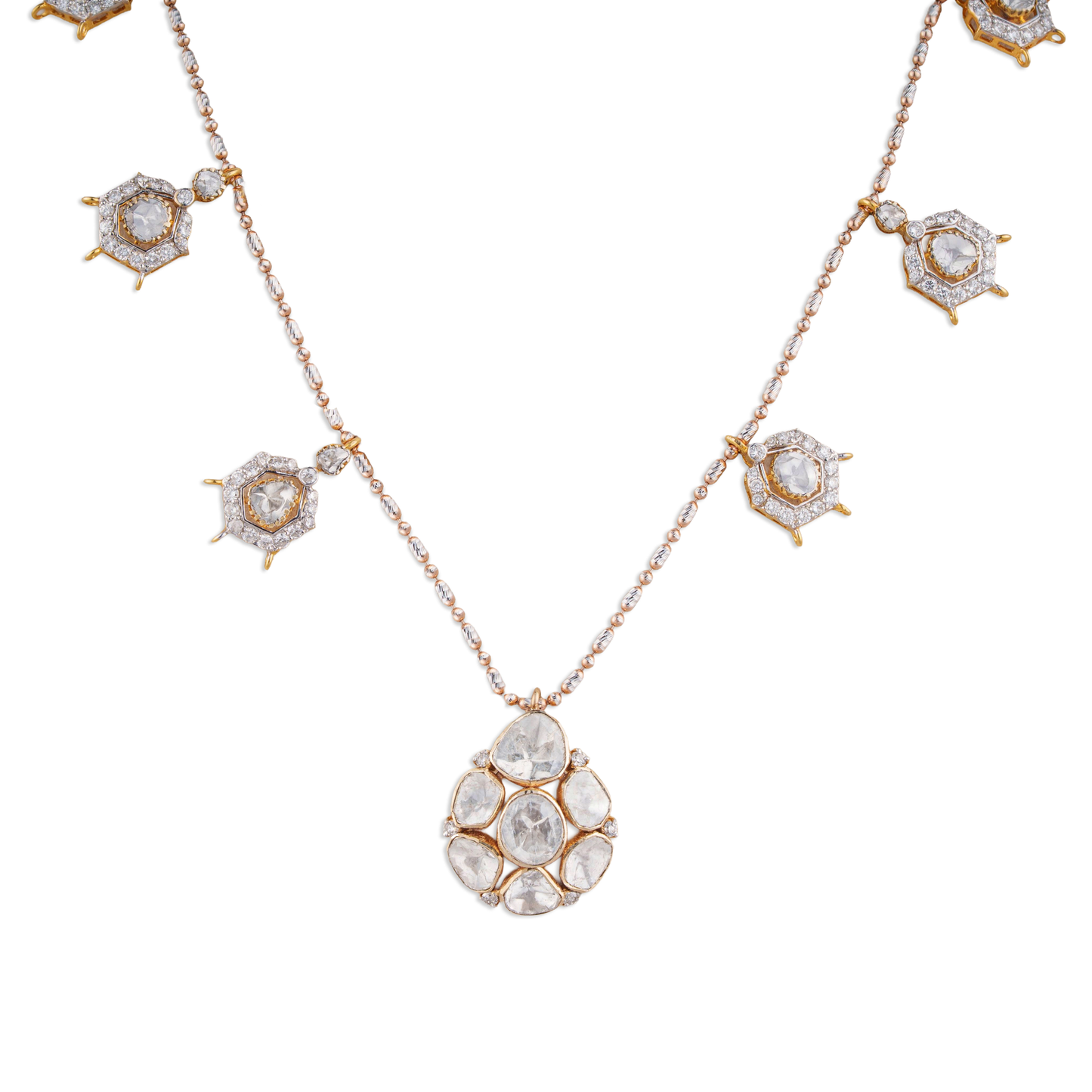 Seraphina Polki Pendant is a luxurious celebration of timeless Indian